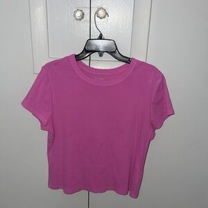 Old Navy Fuchsia Short Sleeve Tee